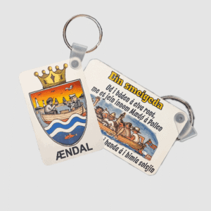 Nøkkelring Ændalbyvåpen - Ein smeigeda