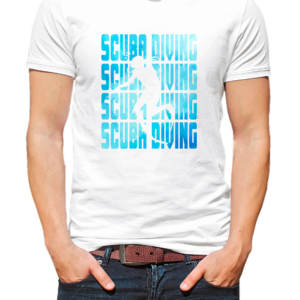 Lyseblå scubadiving